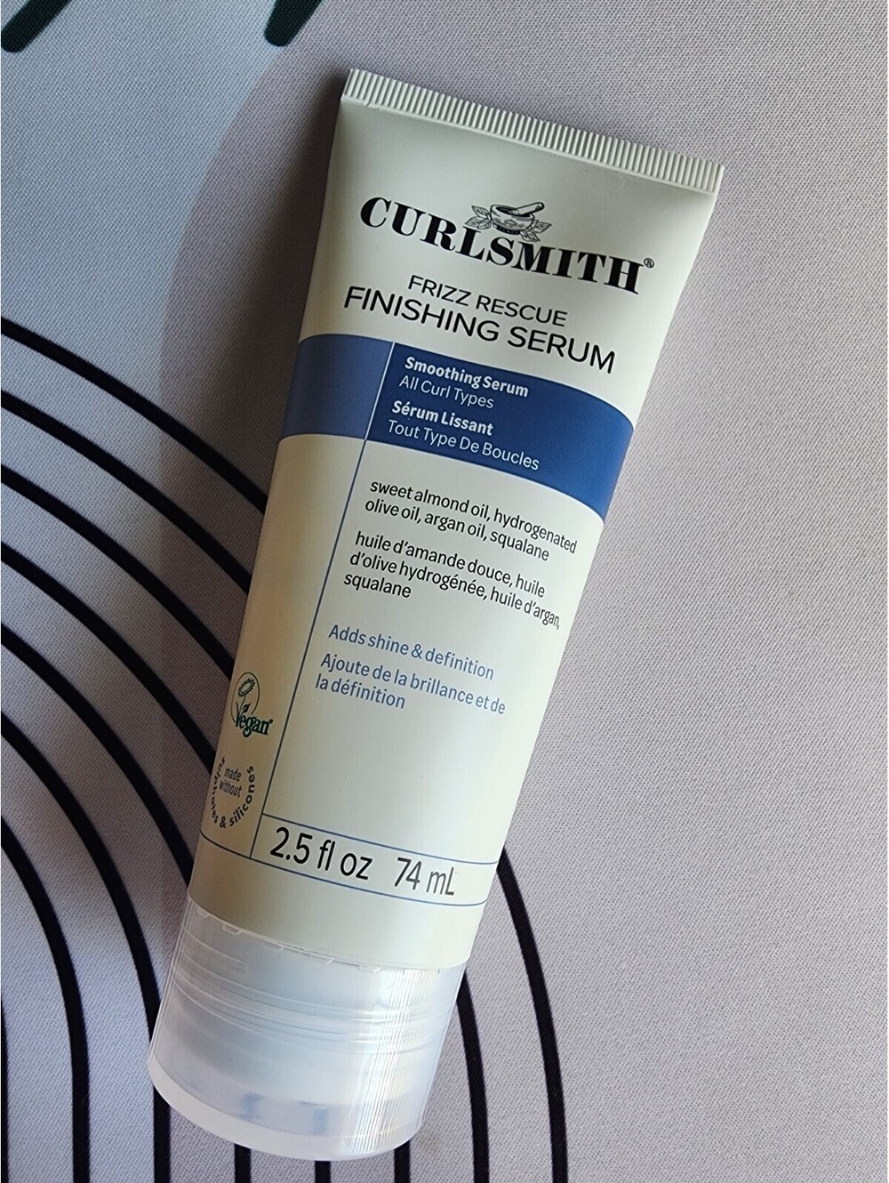 Curlsmith Frizz Rescue Finishing Serum 2.5 fl oz / 74 mL